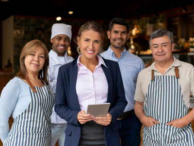 Charts and KPIs from Restaurant Profits Lab tools