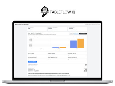 TableFlowIQ tool screenshot